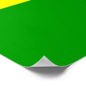 Haager Flagge Poster (Ecke)