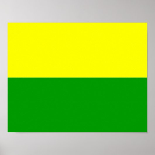 Haager Flagge Poster (Vorne)