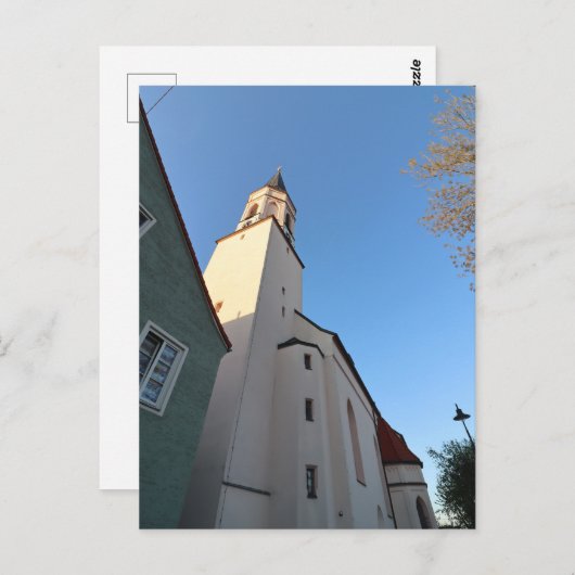 HAAGER KIRCHTURM MARIAE HIMMELFAHRT PETTENBECKWEG POSTKARTE (Vorne/Hinten)