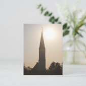 HAAGER KIRCHTURM PFARRKIRCHE MARIAE HIMMELFAHRT POSTKARTE (Stehend Vorderseite)