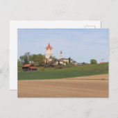 HAAGER MIT SCHLOSSTURM MIT ACKER VON ALTDORF POSTKARTE (Vorne/Hinten)