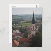 HAAGER PFARRKIRCHE MARIAE HIMMELFAHRT POSTKARTE (Vorne/Hinten)