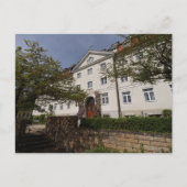 HAAGER REALSCHULE HAUPTGEBÄUDE KLOSTER FRÜHLING POSTKARTE (Vorderseite)