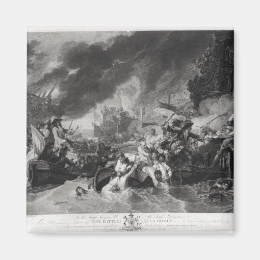 Haager Schlacht am 29. Mai 1692 Magnet (Vorne)