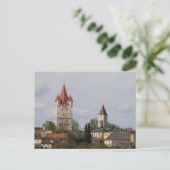 HAAGER SCHLOSS VON WEINSTEIGERSTRASSE AUS POSTKARTE (Stehend Vorderseite)
