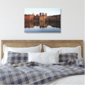 Haager Skyline in den Niederlanden Leinwanddruck (Insitu (Schlafzimmer))