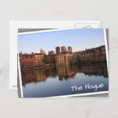 Haager Skyline in den Niederlanden Postkarte (Vorne/Hinten)