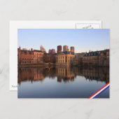 Haager Skyline in den Niederlanden Postkarte (Vorne/Hinten)