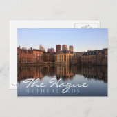 Haager Skyline in den Niederlanden Postkarte (Vorne/Hinten)