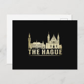 Haager Stadtbild Skyline Trip Funny Gift Postkarte (Vorne/Hinten)