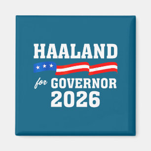 Haaland 2026 Deb Haaland Für den Gouverneur von Ne Magnet