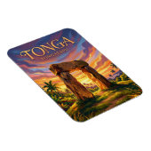 Ha'amonga 'a Maui Tonga Magnet (Rechte Seite)