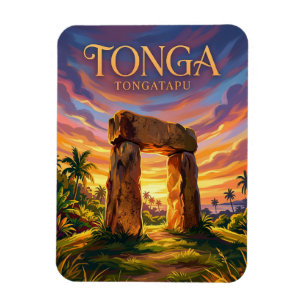 Ha'amonga 'a Maui Tonga Magnet