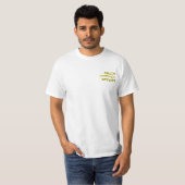 Haar-Ausschnitt Scissors den beruflichen T-Shirt (Vorne ganz)