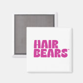 Haar Bears Magnete Magnet (Vorderseite/Rückseite)