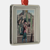 Haar-Besen, Shoreditch Kirche Silbernes Ornament (Rechts)