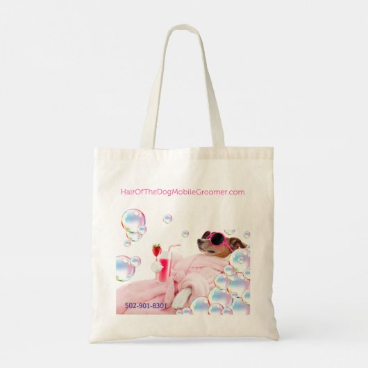 Haar der Hunde-Tasche Tragetasche (Rückseite)