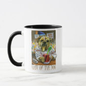 Haar des Hundes (Kater-Hilfe) Tasse (Links)