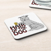 Haar des HundeUntersetzer-Sets Untersetzer (Linke Seite)