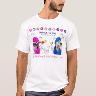 Haar des T - Shirt der Hunde Männer