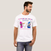 Haar des T - Shirt der Hunde Männer (Vorne ganz)