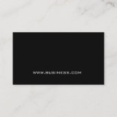 Haar-Entwurfs-Studio Visitenkarte (Rückseite)