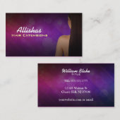 Haar-Erweiterungs-Visitenkarten Visitenkarte (Vorne/Hinten)