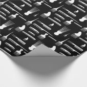 Haar gehen wir Mode Geschenkpapier (Ecke)