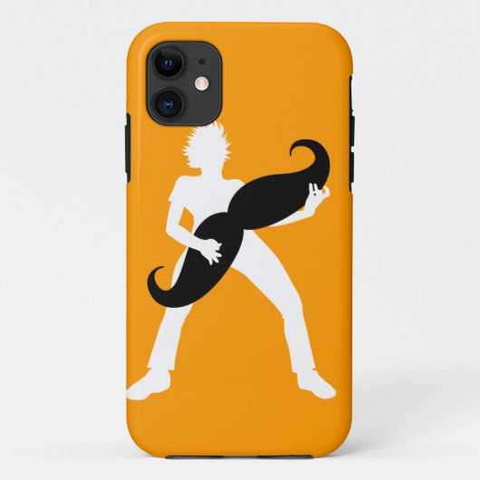 Haar-Gitarre Case-Mate iPhone Hülle (Rückseite)