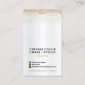 Haar, Haut und Nägel Visitenkarte (Rückseite)