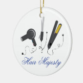 Haar-Majestät Keramikornament (Links)