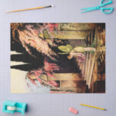 Haar mit Blase Seidenpapier (Basteln)