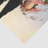 Haar mit Blase Seidenpapier (Detail)