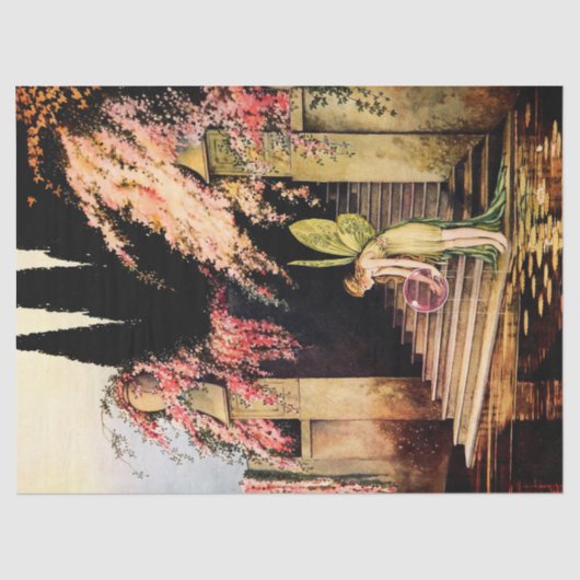 Haar mit Blase Seidenpapier (Vorderseite)