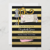 Haar/Mode Party Einladung anzeigen (Vorderseite)