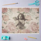 Haar- oder Engelkind Seidenpapier (Basteln)