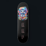 *~* Haar Regenbogen-Troll AP89 Neon Initial Skateboard<br><div class="desc">(Suchen Sie den Code AP89 für Troll-Objekte und AP88 für mittelalterliche Themen ) Einfache Übertragung auf andere Zazzle-Produkte. Skateboard im Hintergrund. Die hellen und so glücklichen NEON Rainbow Farben sind nur Pop der TROLL-Bilder und LETTERS. Personalisieren / Personalisieren Sie Ihre INITIALE / MONOGRAMM. Whimsical Niedlich lustig Long Hair Troll ....</div>