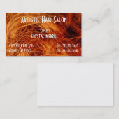 Haar-Salon-Stylistschönheit Visitenkarte (Vorne/Hinten)