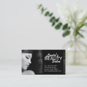 HAAR-SALON UND WELLNESS-CENTER-GESCHÄFTS-KARTE TERMINKARTE (Stehend Vorderseite)