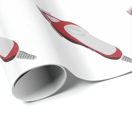 Haar-Scherer Geschenkpapier (Rolleneckpunkt)