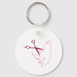 Haar-Schnitt Schlüsselanhänger