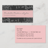 Haar-Schönheits-Visitenkarten Visitenkarte (Vorne/Hinten)