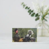 Haar-Stylist/Brutplatz - doppelseitig Visitenkarte (Stehend Vorderseite)