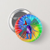 Haar-Stylist Button (Vorne & Hinten)