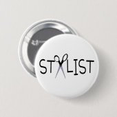 Haar-Stylist Button (Vorne & Hinten)