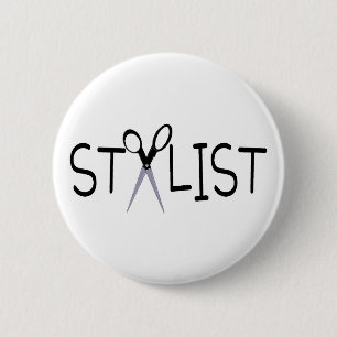 Haar-Stylist Button