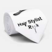 HAAR-STYLIST-FELSEN-Hals-Krawatte Krawatte (Gerollt)