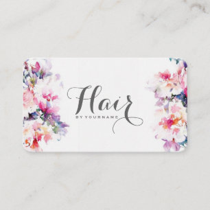 Haar-Stylist-Geschäfts-Karte Visitenkarte