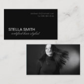 Haar-Stylist-Geschäfts-Karte Visitenkarte (Vorne/Hinten)