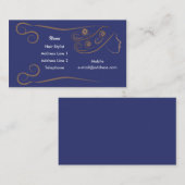 Haar-Stylist-Geschäfts-Karte Visitenkarte (Vorne/Hinten)